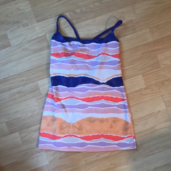 lululemon athletica Tops - Lululemon dancing warrior tank built in bra